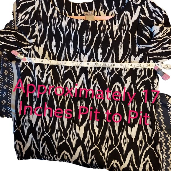 Chico's Short Sleeve Shirt Women's Chico's Size 00 / U.S. 0/2 - Picture 5 of 5